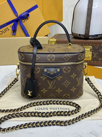 Louis vuitton original monogram canvas vanity pm handbag M47128