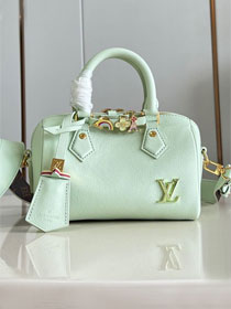 Louis vuitton original calfskin speedy 18 M24605 green