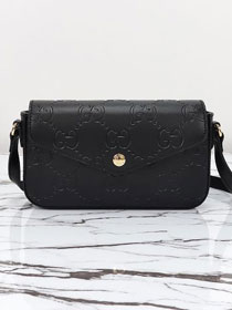 GG original calfskin super mini shoulder bag 772794 black