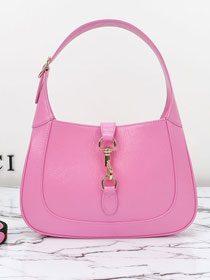 GG original patent calfskin jackie 1961 small shoulder bag 782849 pink