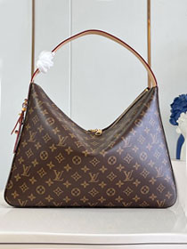 Louis vuitton original monogram canvas slouchy MM shoulder bag M12098