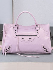 Balenciaga original lambskin le city medium bag 7977862 pink