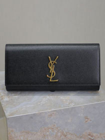 YSL original grained calfskin medium kate satchel 306079 black