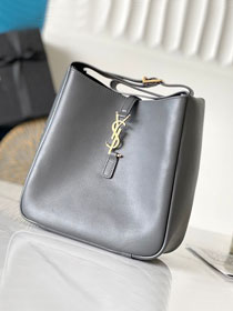 YSL original calfskin le 5A7 small tote bag 713938 grey