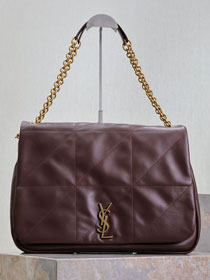 YSL original lambskin jamie 4.3 large bag 742431 brodeaux