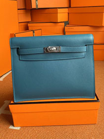 Hermes original evercolor leather kelly danse bag KD022 colvert 