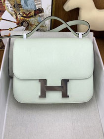 Hermes original epsom leather constance bag C23 vert fizz