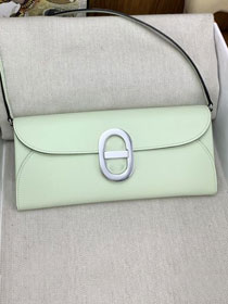 Hermes original epsom leather chaine d ancre to go HD0024 vert fizz