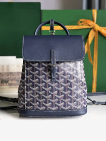 Goyard original canvas alpin mini backpack GY0118 navy blue