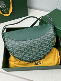 Goyard original canvas hirondelle bag GY0119 green