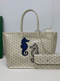 Goyard original canvas saint louis PM bag GY0082 sand