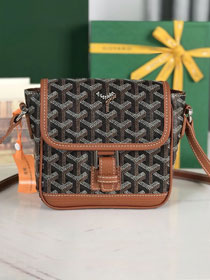 Goyard original canvas grand bleu PM GY0121 brown