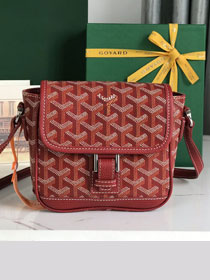 Goyard original canvas grand bleu PM GY0121 red