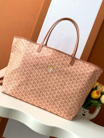 Goyard original canvas saint louis GM bag GY0083 pearly pink