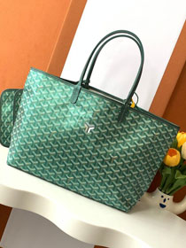 Goyard original canvas saint louis PM bag GY0082 pearly green