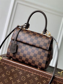 Louis vuitton original damier ebene cluny mini handbag N00097