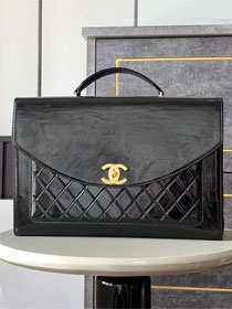 CC original calfskin briefcase  AS5016 black