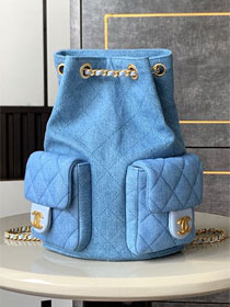 CC original denim backpack AS5310 blue