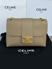 Celine original calfskin medium victoire bag 115853 sepia