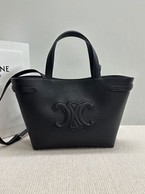 Celine original calfskin mini cabas anais 118613 black