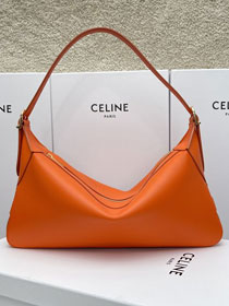 Celine original calfskin medium romy bag 197443 orange