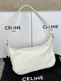 Celine original calfskin mini romy bag 10K123 white