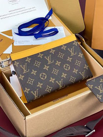 Louis vuitton original monogram canvas wearable wallet M81124 yellow