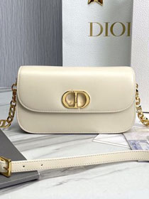 Dior original calfskin 30 montaigne avenue bag M9260 dusty ivory