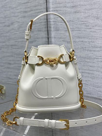 Dior original calfskin cest bag M2271 white