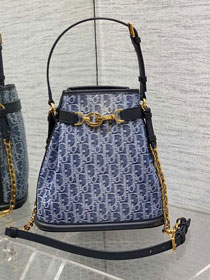 Dior original denim cest bag M2271 blue