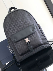 Dior original nylon 8 backpack 1EIBA178 black