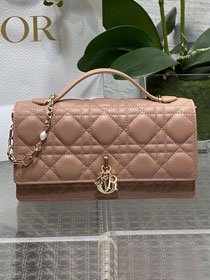 Dior original lambskin my dior mini bag S0980 rose des vents