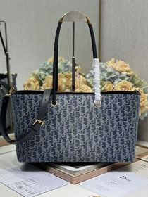 Dior original denim medium toujours tote bag M1166 blue