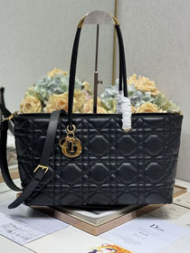 Dior original lambskin medium toujours tote bag M1166 black