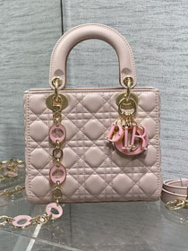 Dior original lambskin small my dior bag M0538 pink