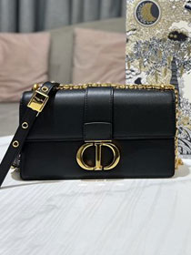 Dior original calfskin 30 montaigne east-west bag M9334 black