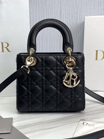 Dior original grained small my dior bag M0538 black