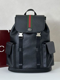 GG original calfskin ophidia large backpack 839110 black