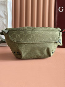 GG original canvas canvas belt bag 834459 green