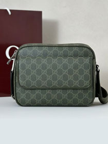 GG original canvas small crossbody bag 795479 green