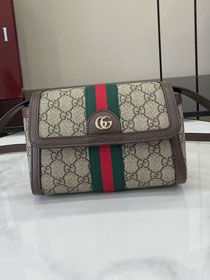 GG original fabric ophidia mini shoulder bag 838481 brown