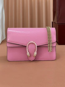 GG original calfskin dionysus mini wallet on chain 837370 pink