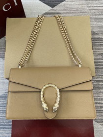 GG original grained calfskin dionysus medium shoulder bag 795005 coffee