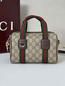 GG original fabric mini handbag 859975 brown