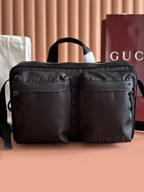 GG original nylon nexus medium crossbody bag 834474 black