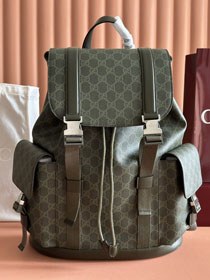 GG original fabric chroma large backpack 792080 green