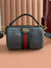 GG original suede ophidia mini bag 846869 grey
