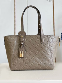 Louis vuitton original calfskin all in one pm handbag M25890 smoke
