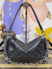 Louis vuitton original monogram eclipse side trunk east west M26226