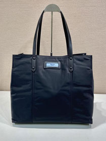 Prada original nylon large shopping bag 1BG184 black